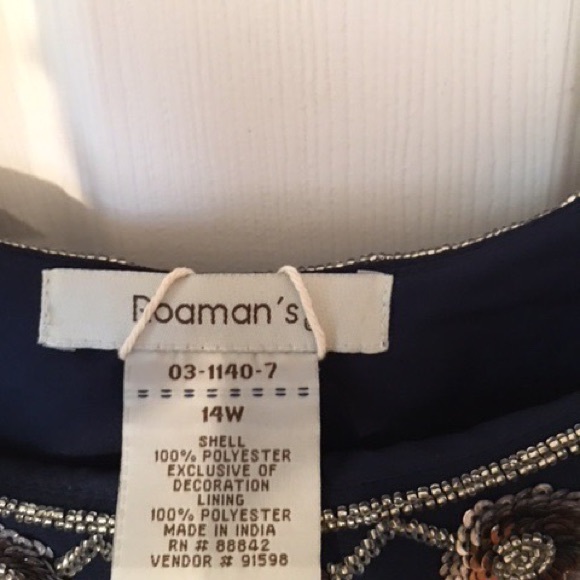 Ladie Sequined Blouse New with Tags. - Picture 7 of 7